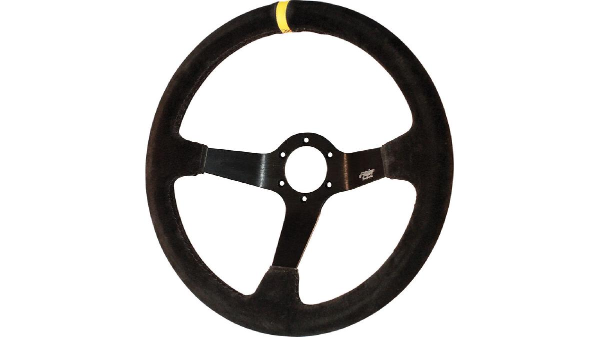 S-RACING+Volant+Carrera+diam.+35mm+couleur+noir+su%C3%A8de+%28profondeur+6cm%29